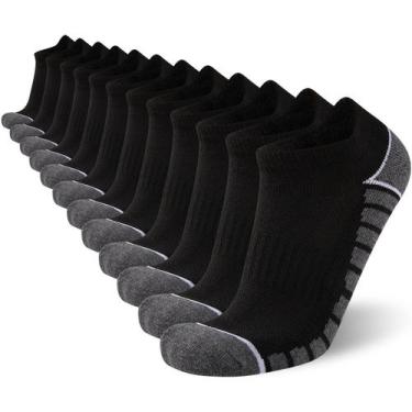 Imagem de Meias de tornozelo COOVAN Athletic Running, almofadadas para homens, 1