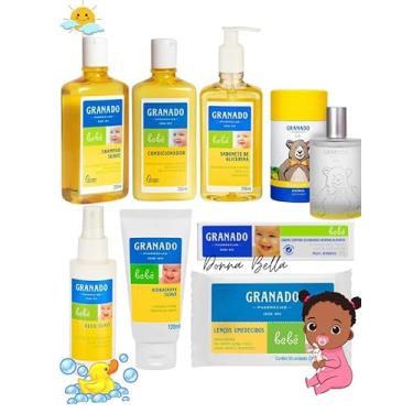 Imagem de Kit Granado Bebê 8 Peças- Chá De Bebê, Maternidade Completo