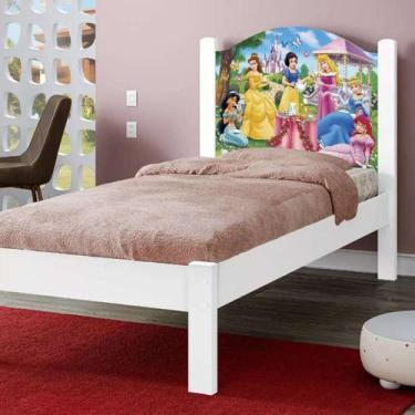 Imagem de Cama Solteiro Adesiva Personagens Infantis 100% MDF - Home A.S, Prince