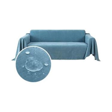 Imagem de Capa De Sofá À Prova D'água De Cor Sólida, À Prova De Poeira, Durável,