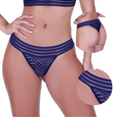 Imagem de Kit 5 Calcinha de Renda e Elástico Maitê - NAKA MODAS, GG, Sortido