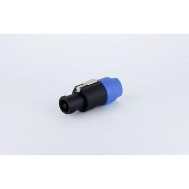 Imagem de Plugue Speakon Macho 4 Pol Conector Banhado Hs4fc Hjh