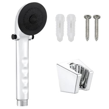 Imagem de Chuveiro externo com suporte de chuveiro, chuveiro RV para veículos recreativos, motorhomes, campistas e trailers (cromado)