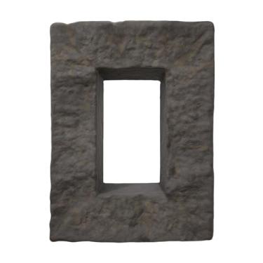 Imagem de Capa elétrica universal para painéis de revestimento de pedra falsa EverStone, 10 cm L x 7 cm P x 19 cm A, cor granito meia-noite