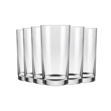 Imagem de Jogo De Copos 300ml Manchester 6 Unidades Água Suco Buffet - Nadir Fig