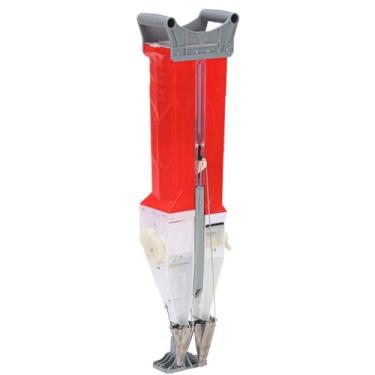 Imagem de Red,Semeadora manual doméstica, semeadora manual ajustável de porta dupla, adequada para vários tipos de terras agrícolas, como estufas, colinas, áreas montanhosas, planícies e terras