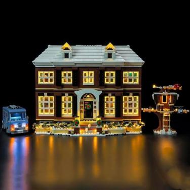 Imagem de Nitemode LED Light Kit Compatible with Lego 21330, Upgraded Home Alone Building Model Lighting Accessories,No Model(Special Enhanced Version)