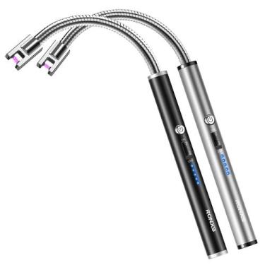 Imagem de Isqueiro elétrico RONXS Isqueiros de vela USB recarregável