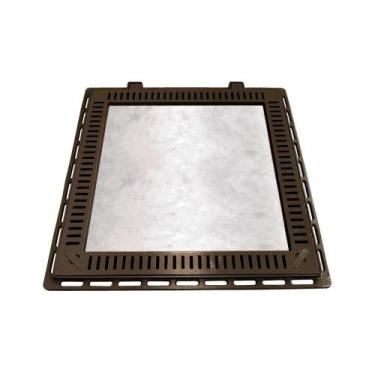 Imagem de Tampa Casa Máquina Piscina Rebaixada Art Grelha 80x80cm M - GDA Indust