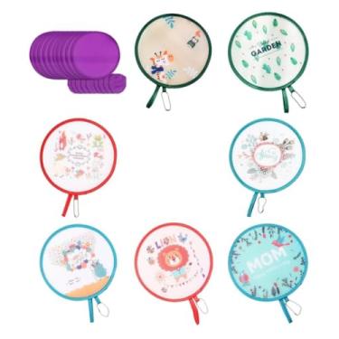 Imagem de Fiocias Ventilador Dobrável Portátil de 17 Peças para Viagens, Decoração, Apresentações E Atividades Ao Ar Livre.