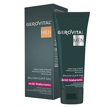 Imagem de Gerovital HOMENS - Bálsamo pós-barba com ácido hialurônico | Efeito hidratante e reparador, 100 mililitros