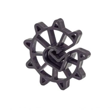 Imagem de Espaçador Plástico Circular Tramontina Para Ferragens 15mm Saco Com 100 Unidades