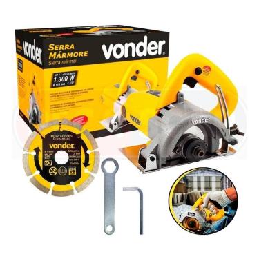 Imagem de 2X Serra Mármore Madeira/Concreto Tipo Maquita Smv1300S Vond