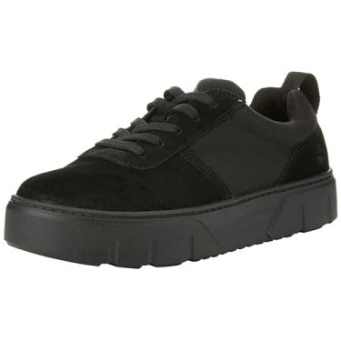 Imagem de Timberland Tênis feminino Laurel Court, Camurça Blk, 38 EU Weit