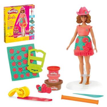 Imagem de Conjunto Play-Doh Barbie Florais e Franjas