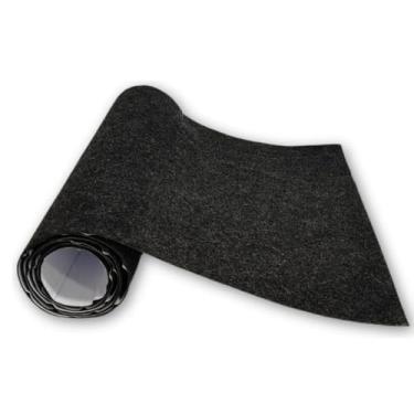 Imagem de Carpete Adesivo Protetor para Móveis 50cm x 2m - Anti-aranhados para Gatos - Cola Extra Forte sem Furação - 5 Cores para Sofá, Cantos e Arranhadores (PRETO,50x100 cm)