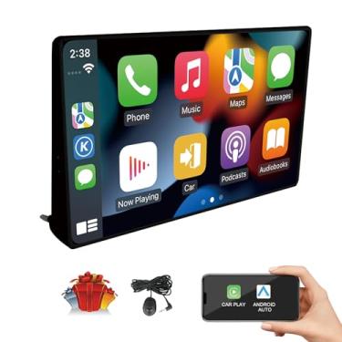 Imagem de CUSP Rádio estéreo automotivo de 15 polegadas, navegação GPS para Toyota Tacoma 4 Runner 2024 2025, reprodutor multimídia Android, tela IPS 8G + 128G, kit de reprodução no painel, unidade principal de