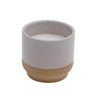 Imagem de Vela Perfumada Sand Em parafina com Base Em Cerâmica D8Xa7,2cm - Full Fit