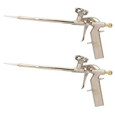 Imagem de ZAWELIYO Dispensador de vedação de pistola expansível de espuma de liga de alumínio para enchimento, isolamento com design leve