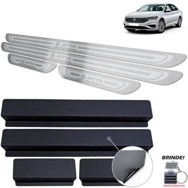 Imagem de Soleiras de Porta Volkswagen Jetta Comfortline Inox Prata