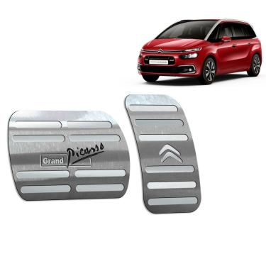 Imagem de Pedaleira Citroen C4 Grand Picasso 2016 A 2019 Prata