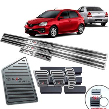 Imagem de Pedaleira Manual Soleira Descanso Etios Platinum 2014 19