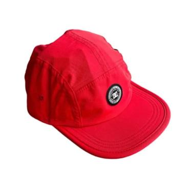Imagem de Boné Dc Masculino Five Panel Corpo Vermelho Aba Reta