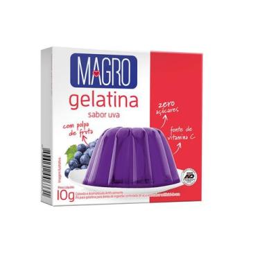 Imagem de Gelatina Diet Sabor Uva 10g - Magro