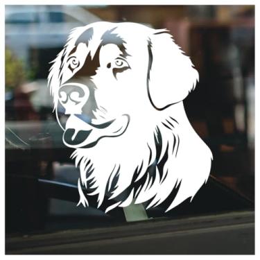 Imagem de Adesivo de vinil Labrador Dog Lover Pet Lover impermeável animal carro laptop decoração de janela 4,39 x 5 polegadas