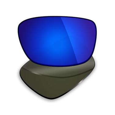 Imagem de Mryok Lentes de reposição polarizadas para óculos de sol Oakley Drop Point OO9367, HD Polarized, proteção UV, resistente a impactos e ajuste perfeito - azul escuro
