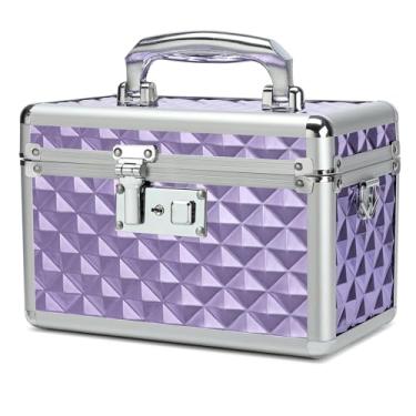 Imagem de HEWEI WORKS Caixa de armazenamento com trava de chave, caixa de armazenamento de medicamentos com chave, caixa de primeiros socorros vazia, caixa de bloqueio de segurança, caixa de bloqueio multiuso