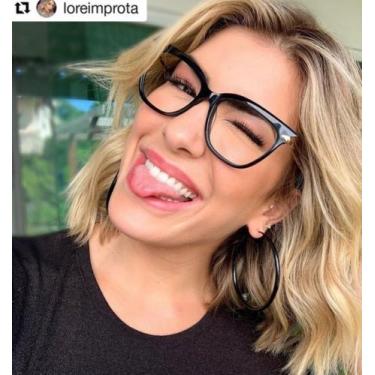 Imagem de Armação De Óculos Para Grau Feminina Gatinho Turquesa - Palas Eyewear,