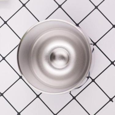 Imagem de Copo Térmico Cerveja Aço Inox Laranja Parede Dupla Com Tampa - LifeK