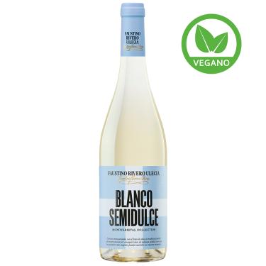 Imagem de VINHO FAUSTINO RIVERO ULECIA MACABEO BRANCO SEMIDULCE 750ML