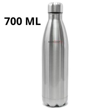 Imagem de Garrafa de Inox 700ml Resistente a Vácuo - Squeeze para Academia, Esportes, Suco e Chá