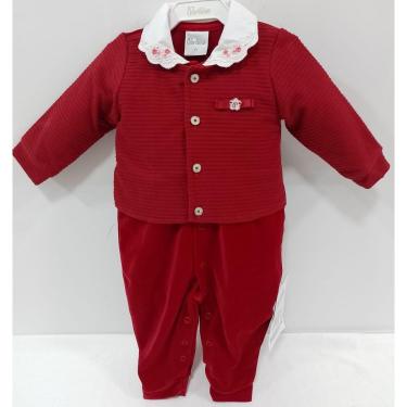 Imagem de Macacão Longo Plush Bebê Menina Inverno Paraiso Ref 12960 - Lavanda - M ( 3 - 6 MESES )-Feminino