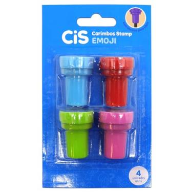 Imagem de CIS Carimbos STAMP Emoji sort. Mod. 3 - Blister com 4 unidades