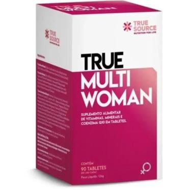 Imagem de Multivitaminico Minerais Mulher 90 Tabs - True Source-Unissex