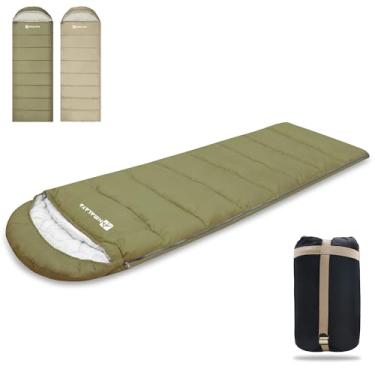 Imagem de 喜马拉雅 Sacos de dormir para acampamento, leve, impermeável, bolsa de dormir para adultos, meninos, meninas, clima quente e frio, 4 estações, mochila ao ar livre, caminhadas, essenciais, enchimento de