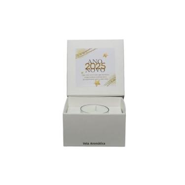 Imagem de Velitah Brasil, 12 Lembrancinhas De Feliz Ano Novo Reveillon Vela Aromática Velitah Brasil