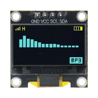 Imagem de Módulo De Display OLED De 0,96 Polegadas Branco Azul Amarelo SPI IIC I