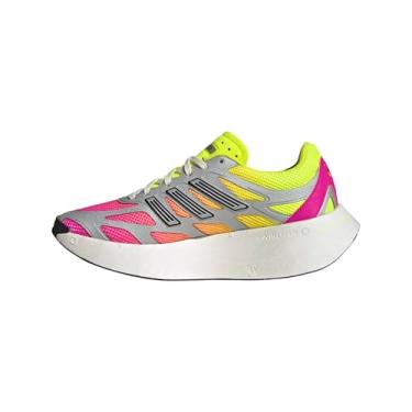 Imagem de adidas Tênis feminino Syello/Shopnk Adizero ARUKU W pinkSolar Yellow/Shock Pink 42, Multi, 10 Wide