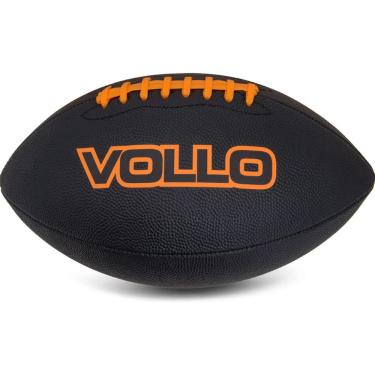 Imagem de Bola Futebol Americano Vollo Tamanho 9 Oficial Preta