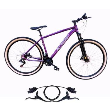 Imagem de Bicicleta Ksw Xlt Aro 29 21v Freios Hidraulico Profissional Pneu Faixa
