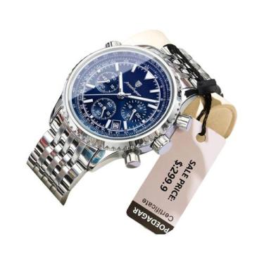 Imagem de Relógio Militar Masculino À Prova D'Água Com Data Luminosa Cronógrafo 