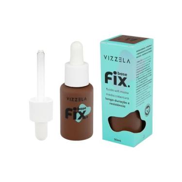 Imagem de Base Líquida Soft Matte Fix Vizzela 17 30ml