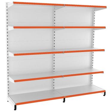 Imagem de Gôndola Parede Prateleira Lateral 1 Inicial + 1 Continuação