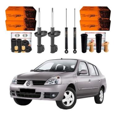 Imagem de Amortecedor Dianteiro Traseiro Clio Sedan 1.0 2001 A 2011 - Cofap