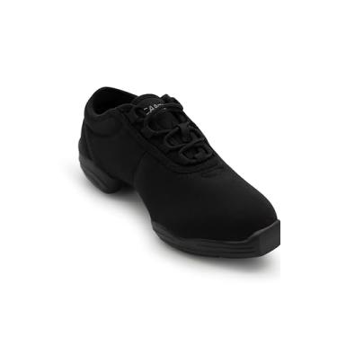 Imagem de Capezio Tênis de dança de lona, Preto, 5