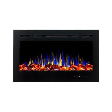 Imagem de Lareira eletrica, tela 36", tensao 127v, frequencia 60hz, potencia 150